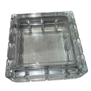 Vintage Avon Perceive 24% Lead Crystal Keepsake Box From France